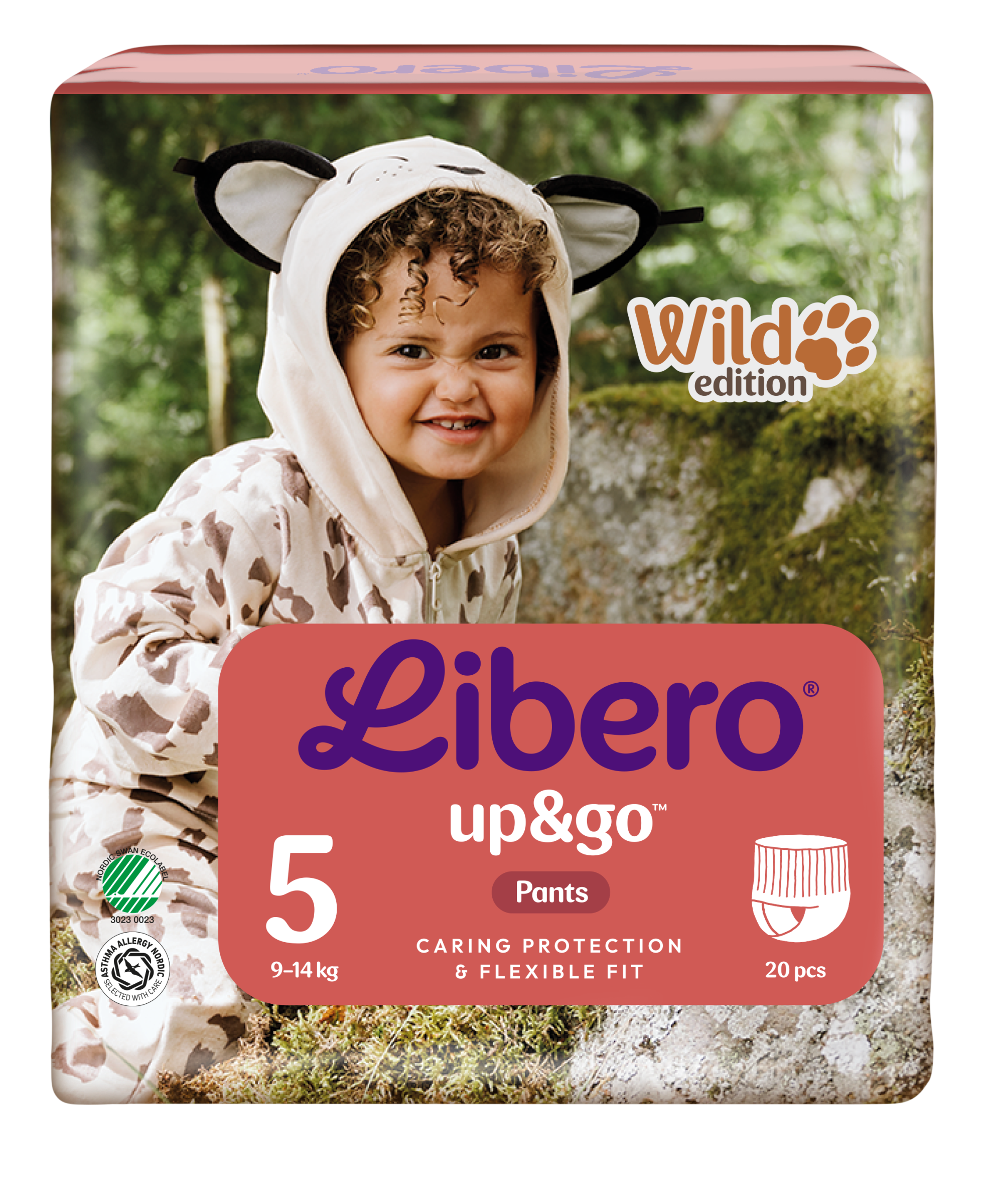 Libero Up&Go Pants Diapers Size 5 20pcs LE 2025 Wild Edition.png
